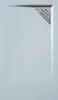 Mineralguss-Duschwanne extra flach TRINITY in GRAU 90x140 Produktbild-Vorschau 1