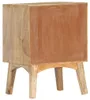 vidaXL Nočný stolík 40 x 35 x 55 cm z masívneho mangového Náhľad obrázku produktu 3