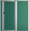 vidaXL Záhradný prístrešok zelený 180,5x97x209,5 cm Náhľad obrázku produktu 3