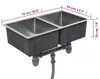 vidaXL Évier de cuisine fait main en acier inoxydable Voir les images du produit 8