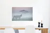 MuchoWow® Poster Zebras im Nebel 90x60 cm - Schlafzimmer Produktbild-Vorschau 5