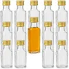 12er Set Glasflaschen 100 ml eckig mit Schraubverschluss – Produktbild-Vorschau 1