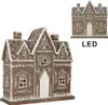 Clayre & Eef Domek z piernika z diodą LED 26x10x25 cm Podgląd zdjęcia produktu 2