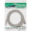 InLine USB 2.0 Kabel, A an A, beige, 1m, 1 m, USB A, USB A, Produktbild-Vorschau 2