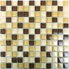 Glasmosaik Fliesen 23x23x8mm Braun Mix Produktbild-Vorschau 4