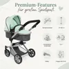 Bayer Chic 2000 Kombi-Puppenwagen Mika | 2in1 Buggy & Produktbild-Vorschau 4
