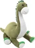 vidaXL Dino Kuscheltier Brontosaurus Plüsch Grün Produktbild-Vorschau 1