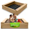 Sandkasten BULLE Lärche natur 45 mm inkl. Sitzbretter und Produktbild-Vorschau 10