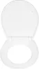 Premium WC-Sitz White Marble mit Relief Produktbild-Vorschau 2