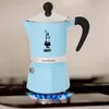 BIALETTI Rainbow Espressokocher blau, 3 Tassen Produktbild-Vorschau 2