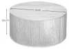Runder Couchtisch mit Stauraum, Durchmesser 75 cm – ERNEST Produktbild-Vorschau 7