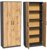 Regalschrank 74 LUCETTE – Graphit / Wotan-Eiche Produktbild-Vorschau 4