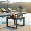 Milani Home - Tavolino Salotto Giardino Quadrato Fisso Anteprima dell’immagine prodotto 2