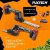 FUXTEC Nůžky na trávu FX-E1HHS20-SET | Akumulátorové nůžky Náhled obrázku produktu 8