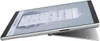 A Microsoft Surface Pro 9 tablet is shown at an angle, with its kickstand extended. Produktbild-Vorschau