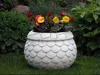 Blumenkübel Pflanz Kübel Dekoration Figur Blumentöpfe Produktbild-Vorschau 2