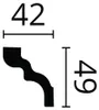 Cornice a soffitto NMC D NOMASTYL Noel Marquet Battiscopa Anteprima dell’immagine prodotto 6