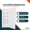 homeX FS1682E-W Gefrierschrank, Tiefkühlschrank groß - 168L Produktbild-Vorschau 4