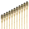 EINFEBEN 10x Fackel Gartenfackel Set Deko Fackeloel Docht Produktbild-Vorschau 1