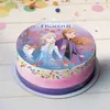 Papier comestible Frozen 2 Anna et Elsa et Olaf 20cm Voir les images du produit 3
