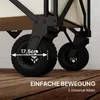 Outsunny Gartenwagen 100 kg belastbar, klappbar Produktbild-Vorschau 7