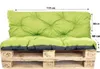 Coussins pour meubles en palette assise 120x60 / dossier Voir les images du produit 2