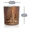 com-four® 4-teiliges Teelichthalterset - braune Windlichter Produktbild-Vorschau 6