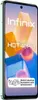 A marketing image of an Infinix Hot 40 Pro smartphone with abstract geometric shapes and spheres in the background. Náhled obrázku produktu