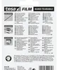 The image shows the packaging of tesa Film tape, with various features and benefits listed in multiple languages. Náhled obrázku produktu