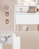 Toaletní stolek VASAGLE se zrcadlem LED a napájecí lištou, Náhled obrázku produktu 5