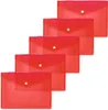 HERMA 20054 Brieftasche DIN A5 PP Rot Druckknopf 25x18 cm Produktbild-Vorschau 3