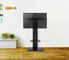 TV-Ständer - TV-Ständerfuß - Holz mit Glas - Produktbild-Vorschau 7