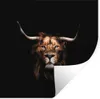 MuchoWow® Wandtattoo Wandsticker Wandaufkleber Löwe - Tiere Produktbild-Vorschau 1
