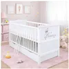 Baby-Delux Babybett Kinderbett 2in1 Princess Motiv 120x60 Produktbild-Vorschau 1