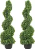 SucceBuy Sztuczny bukszpan topiary, 1,22 m wysokości (2 Podgląd zdjęcia produktu 1