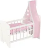 goki Puppenbett mit Himmel und Bettzeug Produktbild-Vorschau 1