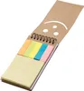 Spiral-Notizbuch mit Smile Gesicht / 50 Blatt + Haftnotizen Produktbild-Vorschau 2