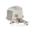 Rohrschneider Katzenklo mit Deckel | Katzentoilette für Produktbild-Vorschau 6
