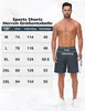 kuzwufs Sporthose 2XL Herren, 3er Pack, Kurz, mit Taschen, Produktbild-Vorschau 5