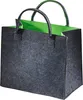 Kobolo Filztasche Shopper Einkaufstasche - aus Filz - grau Produktbild-Vorschau 1