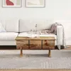 vidaXL Table basse en bois massif de manguier 88x50x40 cm Voir les images du produit 2