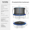 tectake® Trampolin Jumpy Ø 366 cm, GS- mit Sicherheitsnetz Produktbild-Vorschau 5