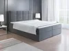 Čalouněná postel LILLIANA 1 - 160x200, šedá Náhled obrázku produktu 1