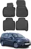 2015-2024 BMW 2er Gran Tourer F46 Fußmatten TPE Schwarz 4 Produktbild-Vorschau 1