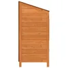 Capanno da Giardino Marrone 55x52x112cm Legno Massello di Anteprima dell’immagine prodotto 4