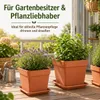 Pflanztopfuntersetzer Jana Terrakotta 41 x 41 cm - Produktbild-Vorschau 8