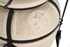 A close-up of a tandoor oven, showing a carved emblem and straps. Anteprima dell’immagine prodotto