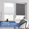 Sekey Wabenplissee ohne Bohren 90x150cm Doppelplissee Produktbild-Vorschau 2