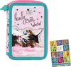 Federtasche 3-fache Federmappe Federmäppchen 43-teilig Produktbild-Vorschau 1