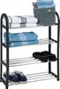 Koopman Schuhregal 65x50x19 cm, Metall, schmal, 4-etagig Produktbild-Vorschau 17